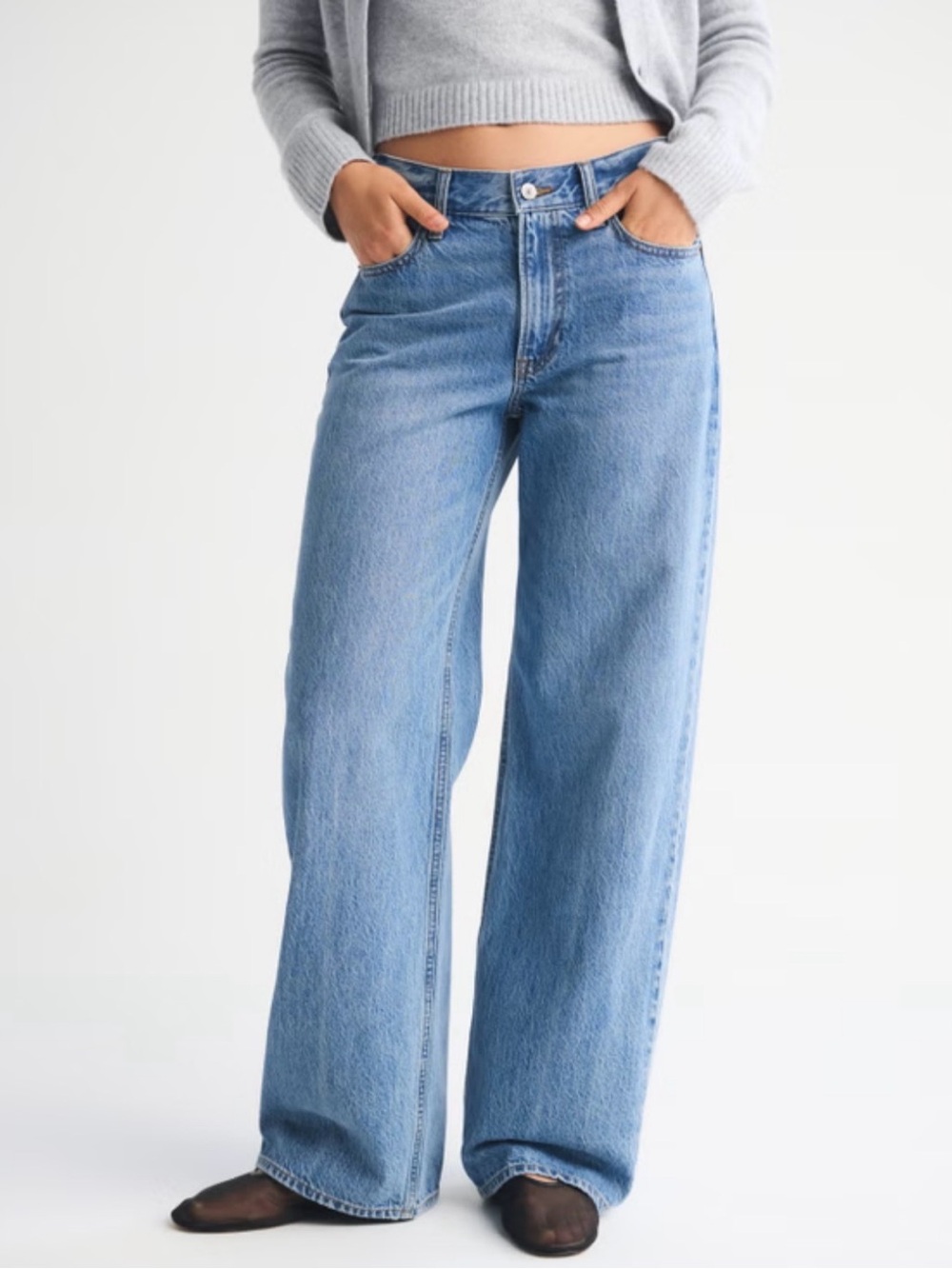 Abercrombie Low Rise Ultra Loose | 27 Long